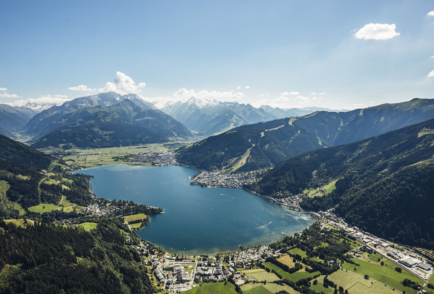 View of Lake Zell | © Schmittenhöhebahn AG