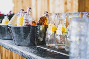 A variety of beverages are available. | © Stefanie Oberhauser